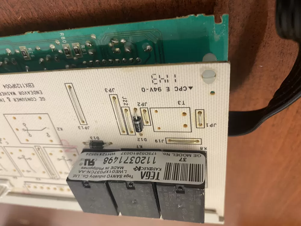 GE WH12X10524 175D5261G037 Washer Control Board AZ47353 | BK582