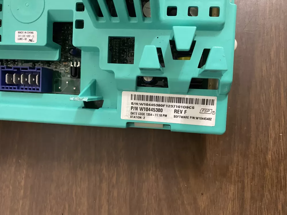 Whirlpool W10406129 W10445380 W10480261 Washer Control Board AZ31957 | BK1676