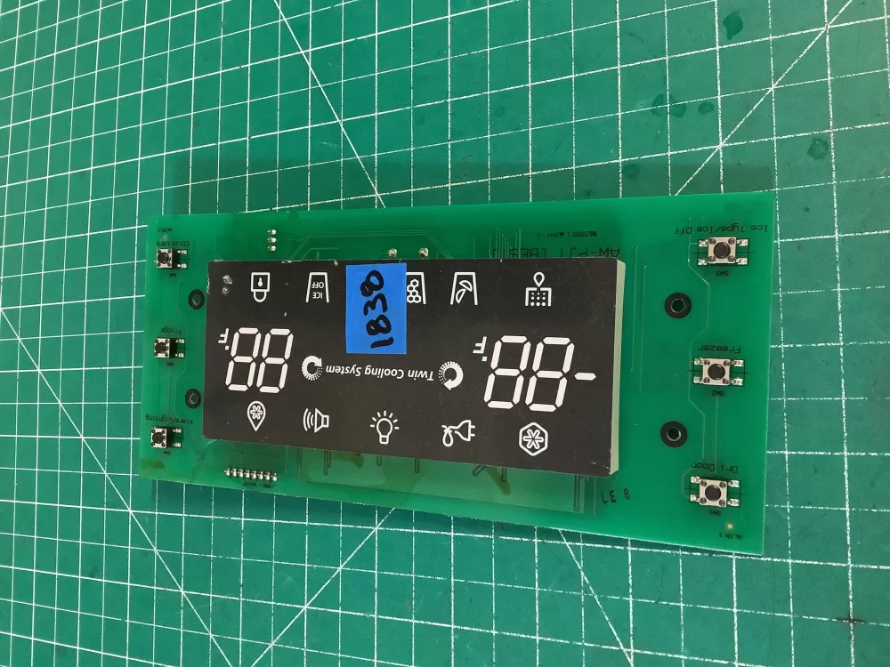 Samsung DA41 00463C Refrigerator Control Board Dispenser AZ224021 | NR1838