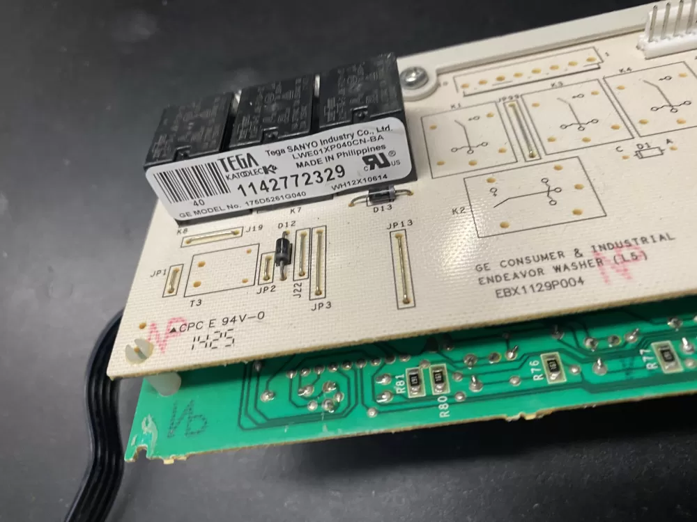 GE 175D5261G040 EBX1129P004 WH12X10614 Washer Control Board AZ19847 | BK944