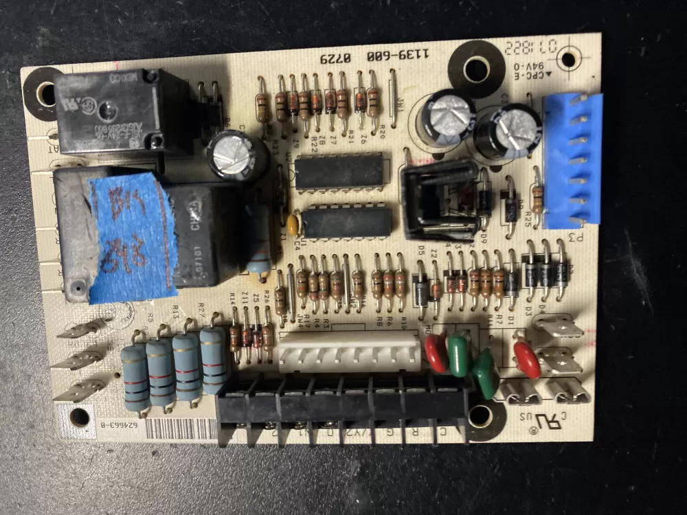 1139-600 Nordyne Furnace Control Board AZ110 | BK898