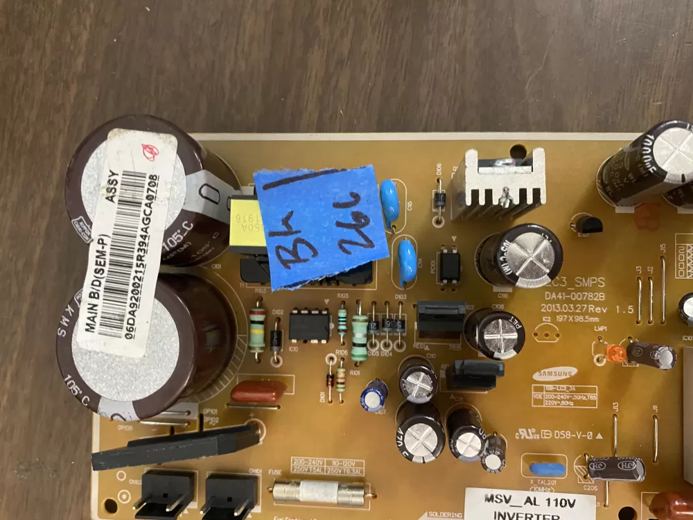 Samsung DA92-00215R Refrigerator Inverter Control Board AZ31151 | BK266