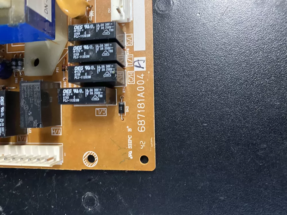 LG 687181A004A P1 6A004 Microwave Control Board 687181a004 AZ3805 | BK827