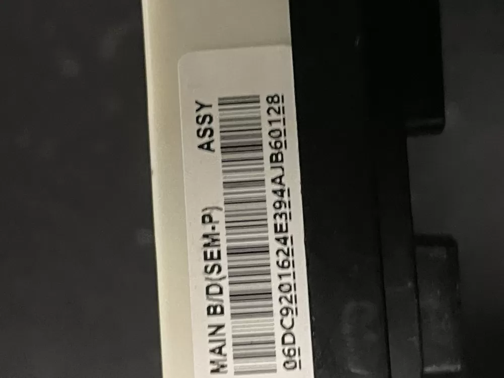 Samsung AP5916807 DC92 01624E Dryer Control Board AZ26445 | Wmv19