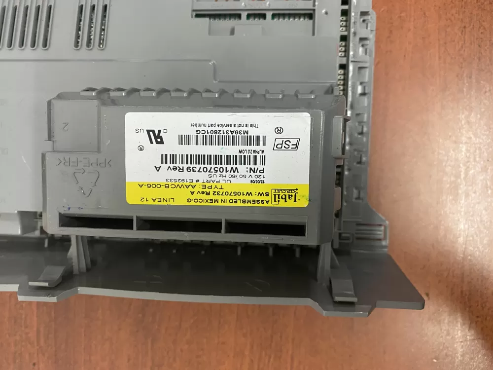 Whirlpool W10570739 Washer Control Board AZ45462 | BKV441
