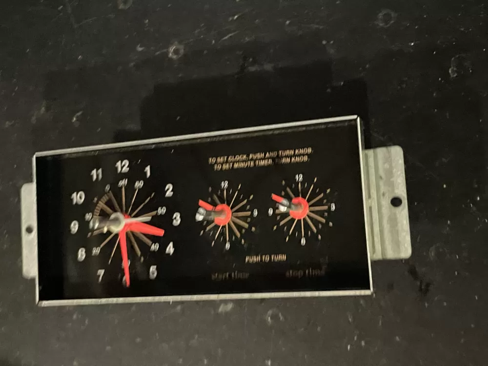 816475 Whirlpool Range Black Oven Clock Timer AZ35202 | Wm421
