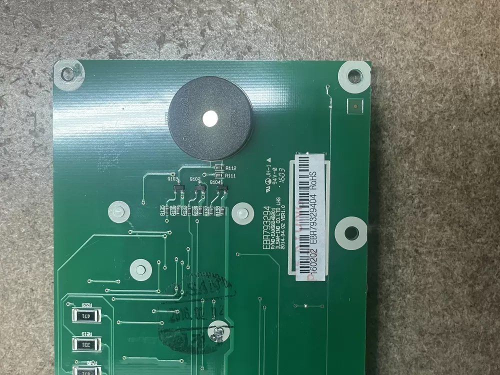Whirlpool EBR79329404 Refrigerator Control Board Dispenser AZ13373 | KMV117