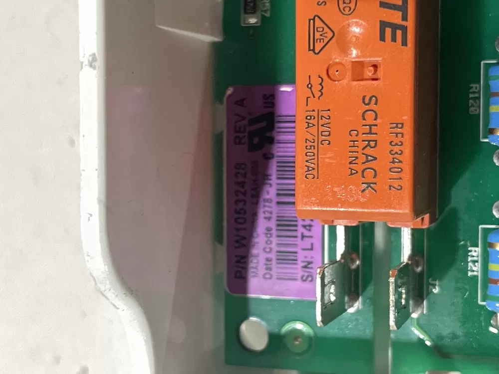 Whirlpool W10532428 WPW10532428 PS11756041 Dryer Control Board AZ162493 | Wm198