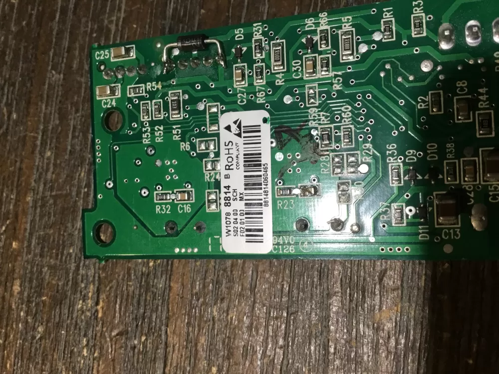 Whirlpool KitchenAid W10676677 Refrigerator Control Board AZ60517 | NR2035