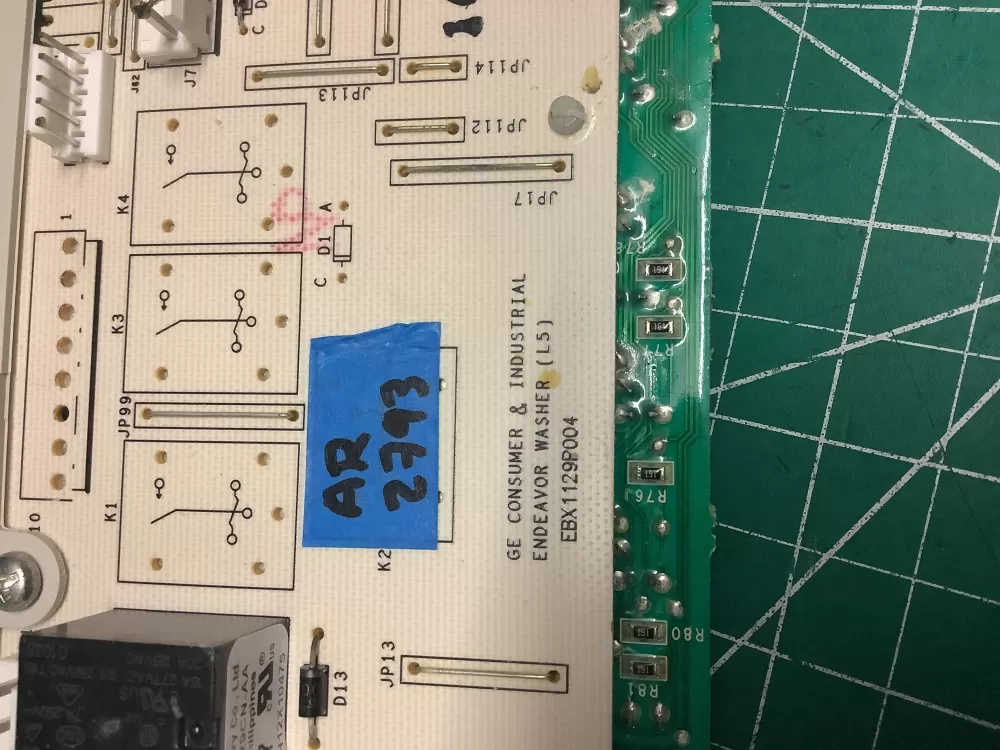 GE WH12X10614 175D5261G039 EBX1129P004 Washer Control Board AZ200153 | AR2793
