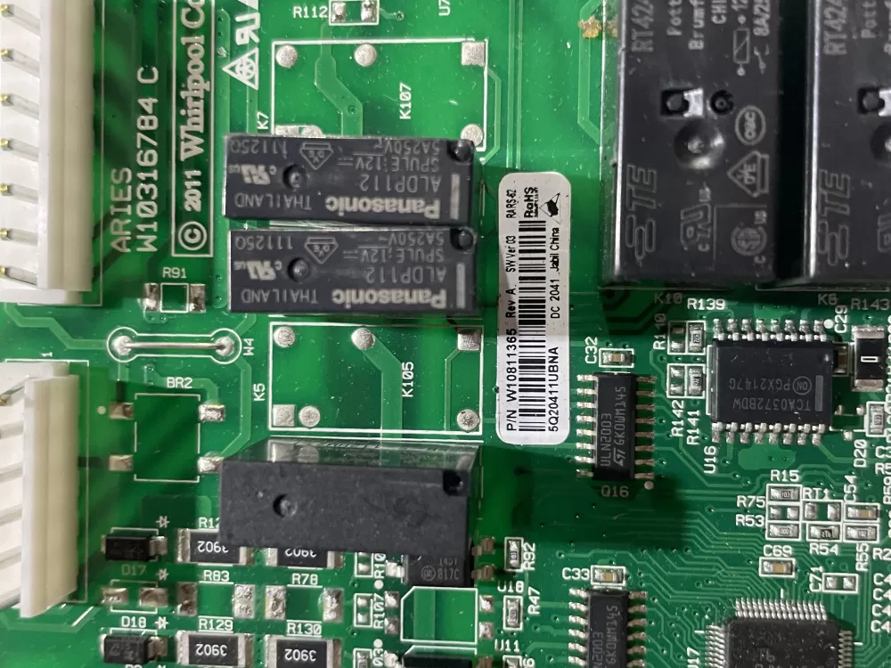 Whirlpool W10675033 W10801162 Refrigerator Control Board AZ186580 | Wm2585