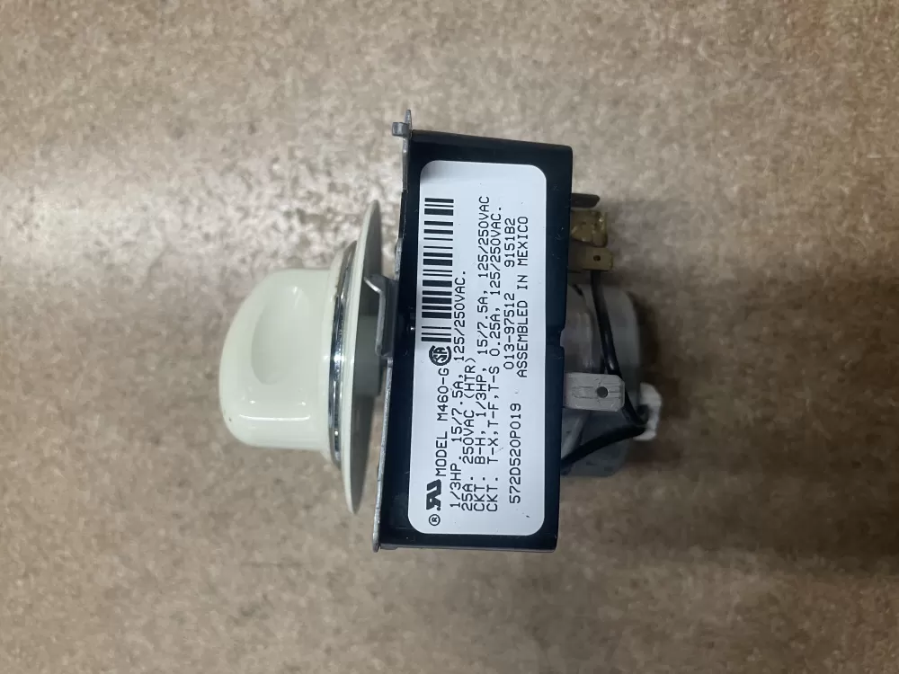 GE 572D520P019 WE4M189 Dryer Timer
