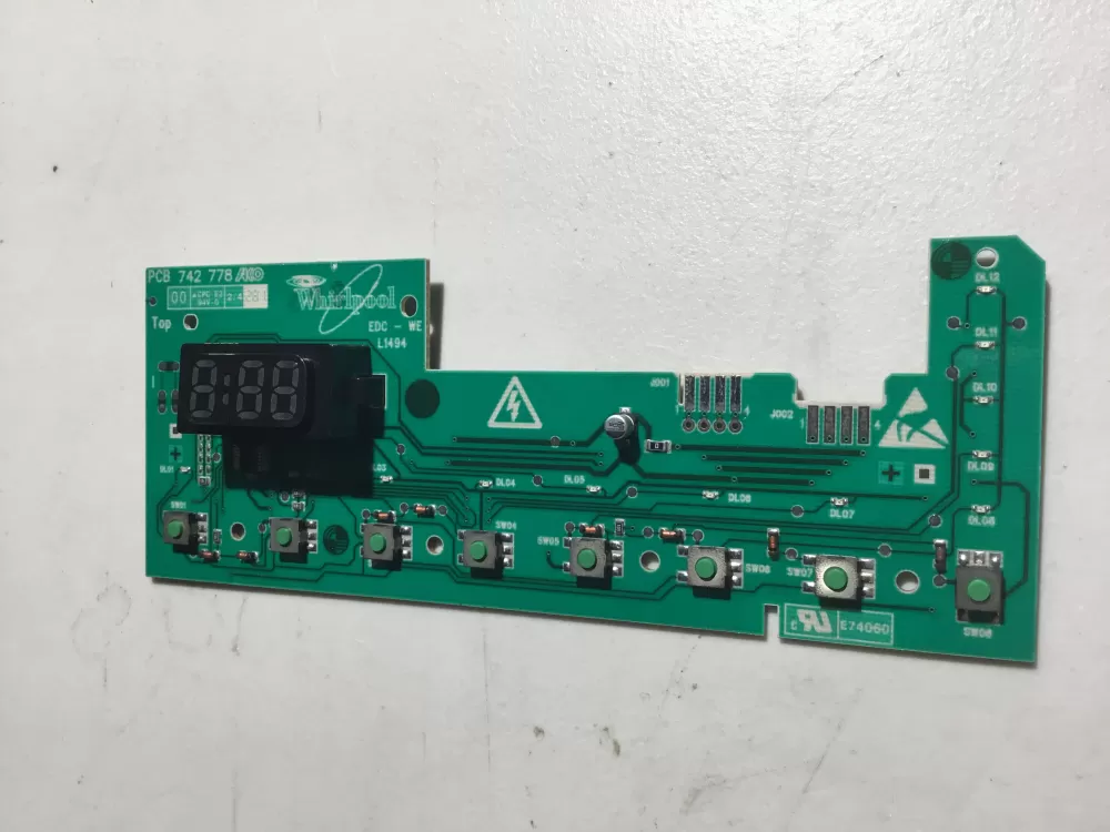 Whirlpool 714484-03 Washer Control Board