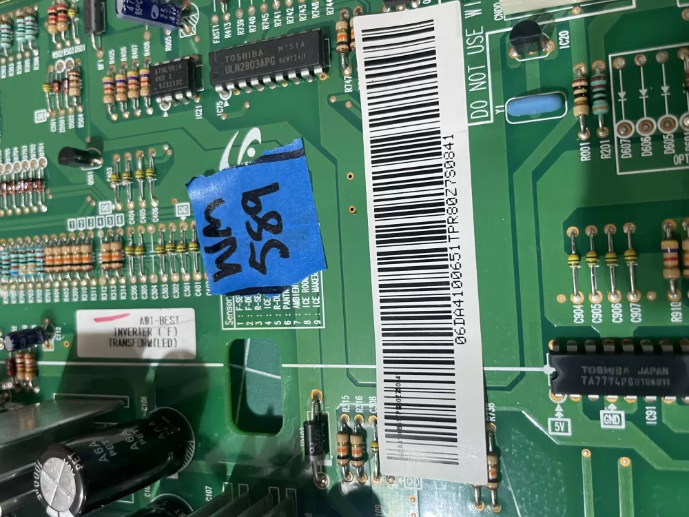 Samsung DA41 00651T DA4100651T Refrigerator Control Board AZ195560 | Wm589
