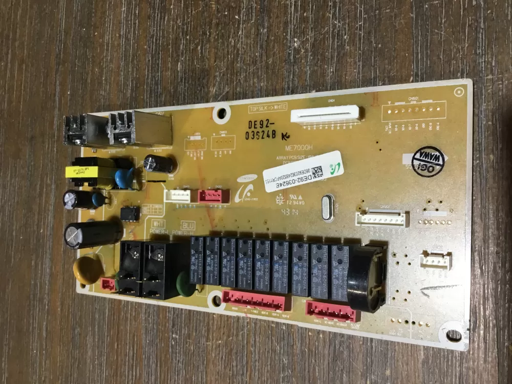 Samsung DE92-03624E Microwave Control Board Panel