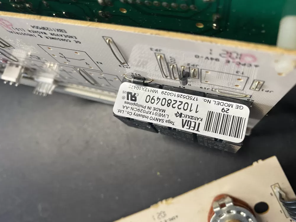 GE 175D5261G029 EBX1129P004 WH12X10475 Washer Control Board AZ16514 | BK849