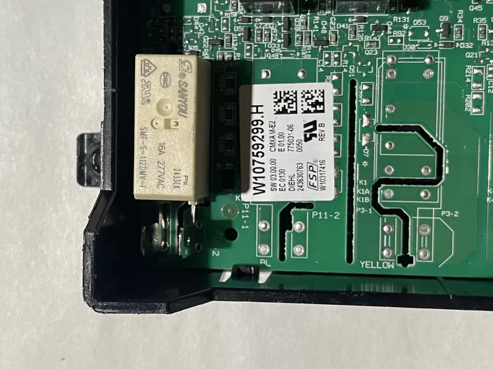 Whirlpool W10915815 Range Control Board Panel AZ189167 | KM2646