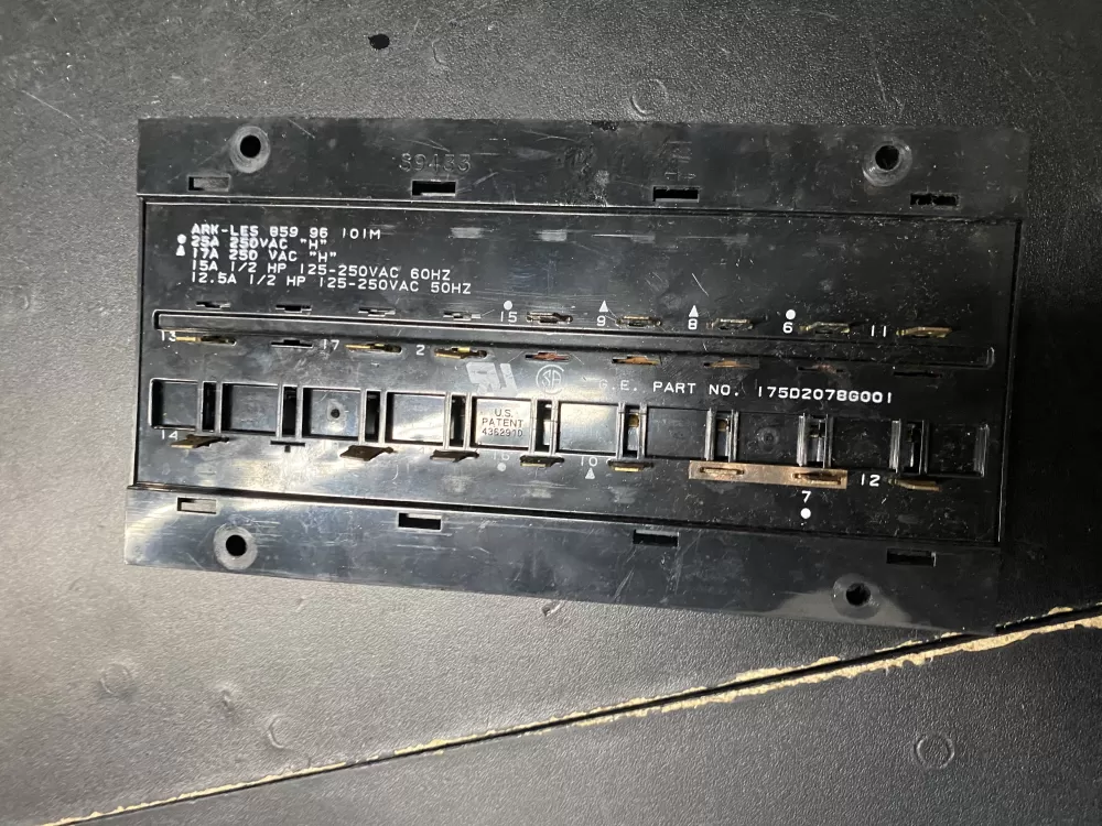 GE 175D2078G001 Dryer Selector Switch Push Button Control AZ12229 | BK668