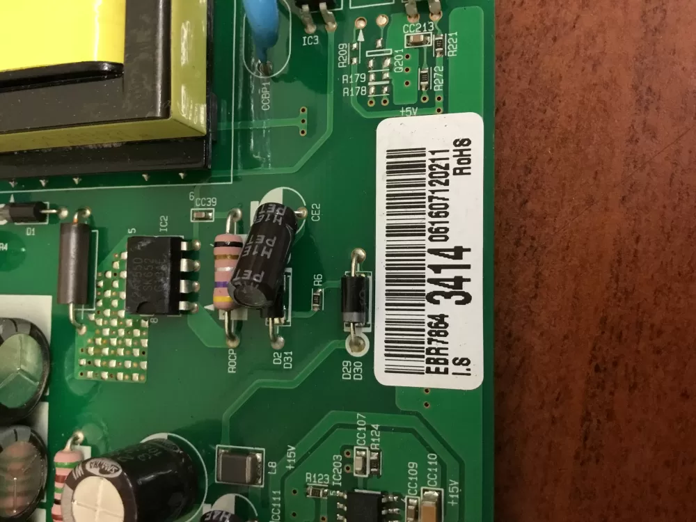 LG EBR78643414 EBR84433501 PS12581460 Refrigerator Control Board AZ34358 | NR1699