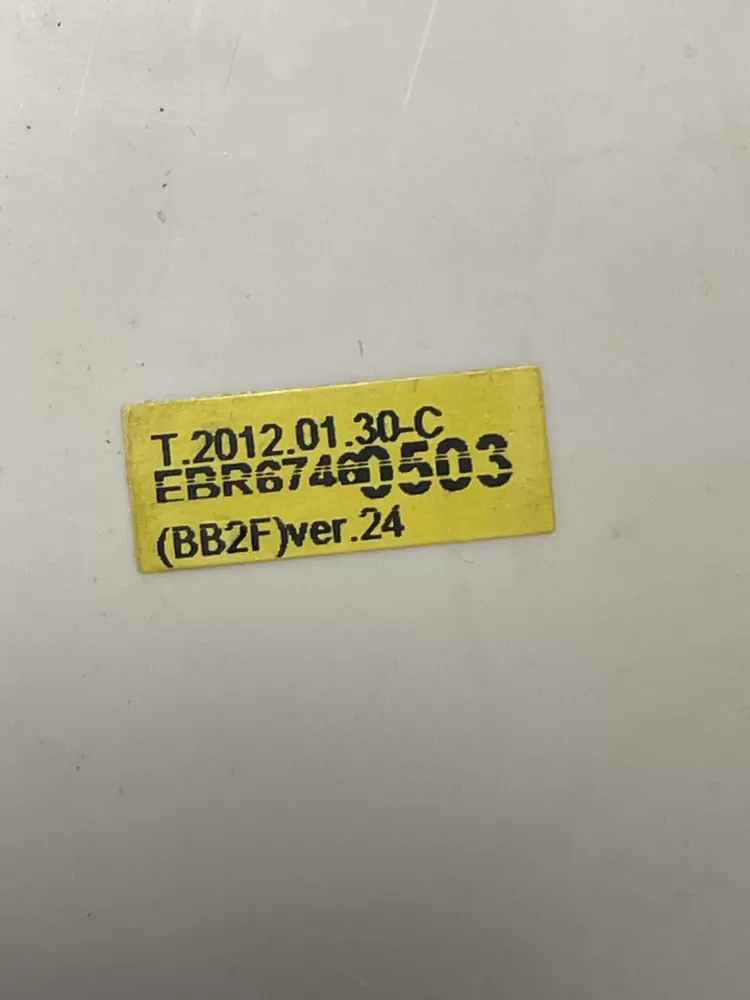 LG EBR67460503 EBR62198103 Washer Control Board AZ20606 | WMV234