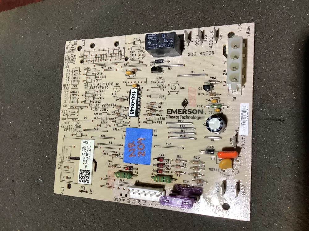Rheem Air Handler Control Board 47-102077-02-04 156-9735 AZ111901 | NR204