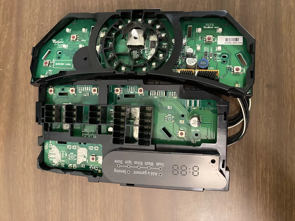 Whirlpool 461970230682  4619 702 30682 Washer Control Board UI Assembly