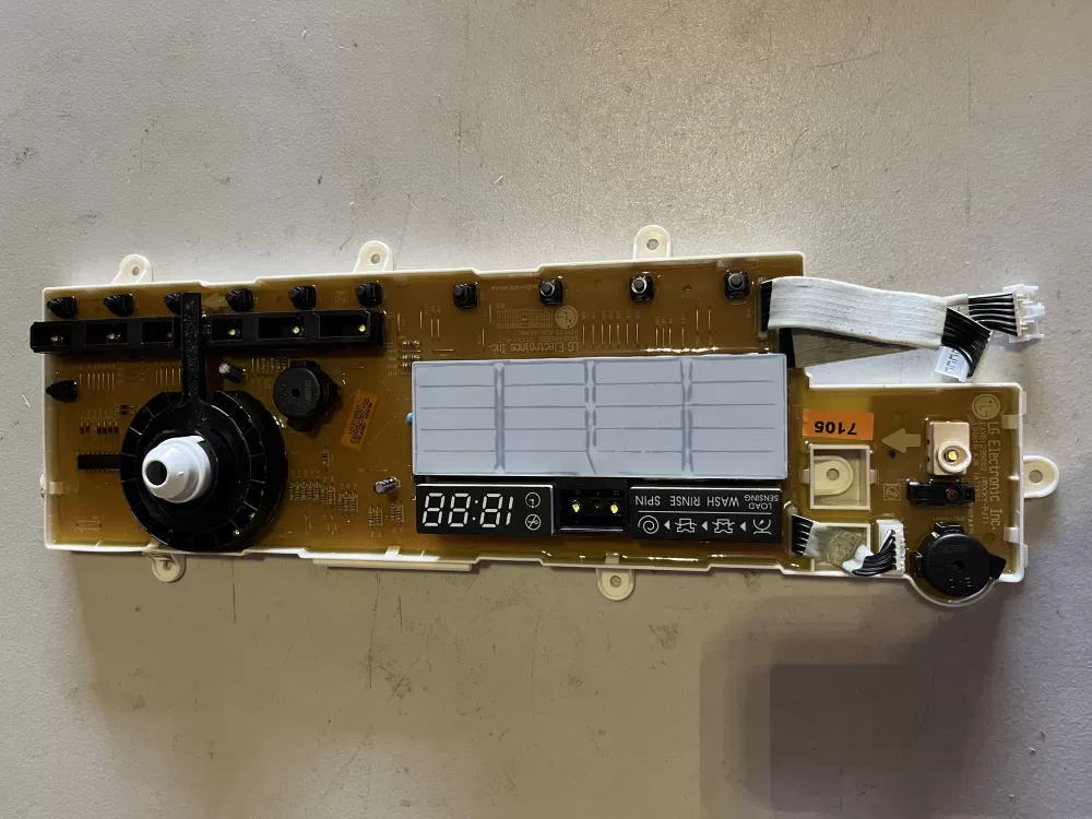 LG EBR62267105 EBR62267102 EAX60993601 Washer Control Board AZ44802 | JT1591