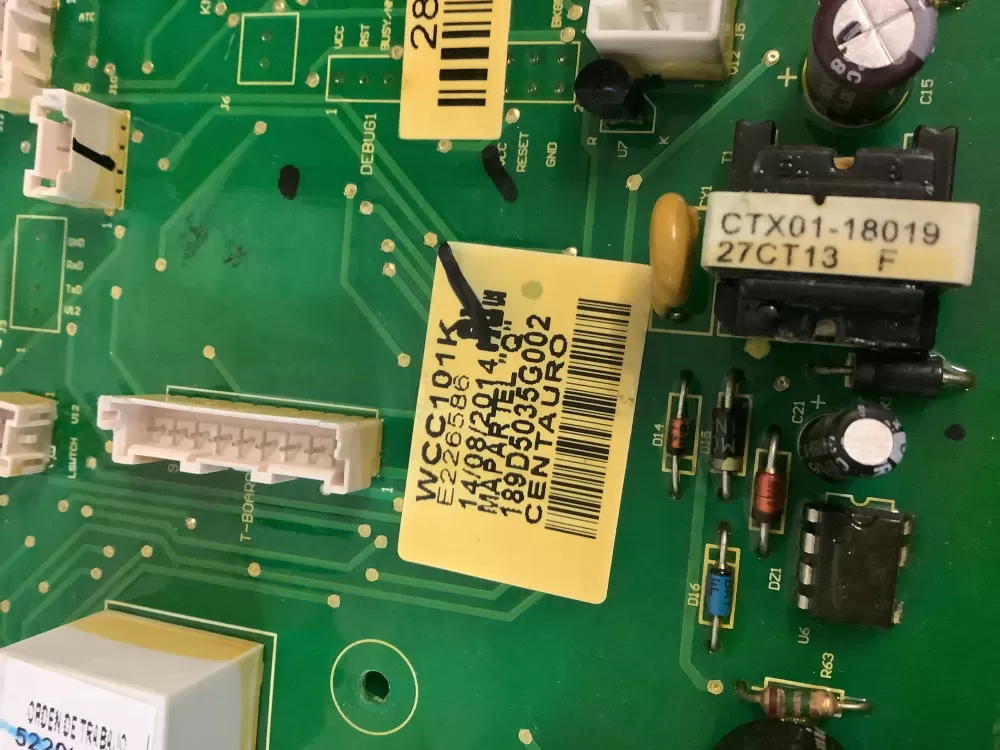GE Hotpoint WCC101K Washer Control Board AZ227017 | NR528