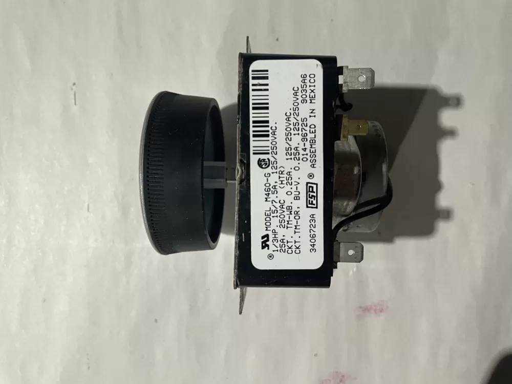 Whirlpool 3406723A 4433735 AP6008572 PS11741712 EAP11741712 Dryer Timer