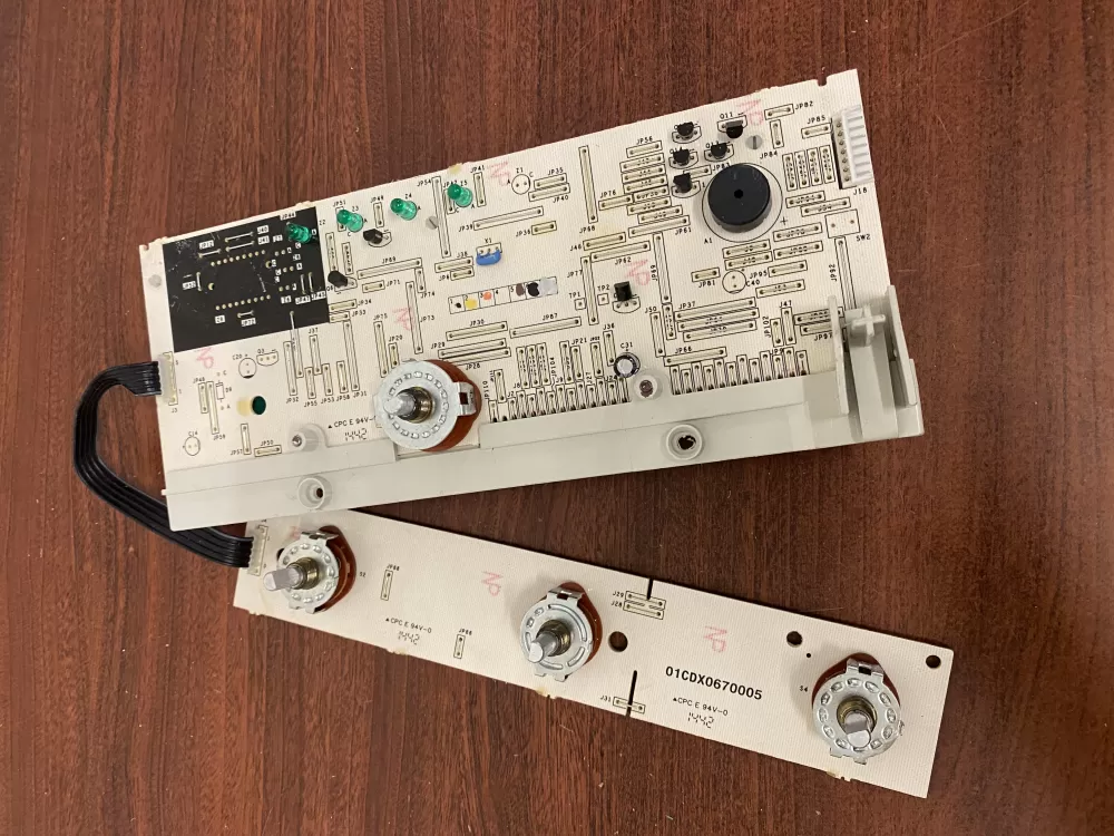 GE 175D5261G040 EBX1129P004 WH12X10614 Washer Control Board AZ37854 | BK1267
