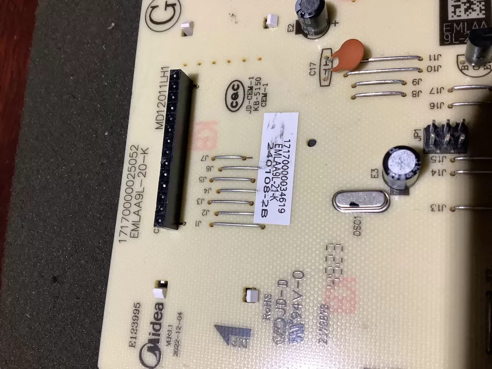 Frigidaire MD12011LH1 Microwave Control Board  AZ126018 | NR2282