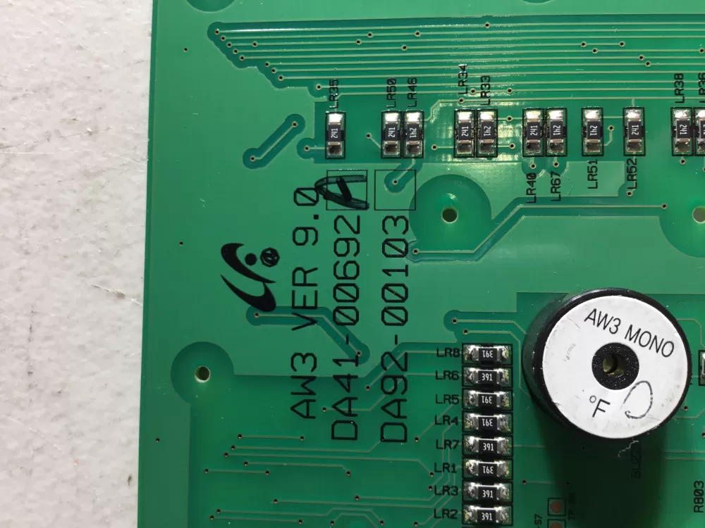 Samsung DA41 00692A Refrigerator Control Board AZ46323 | NR273