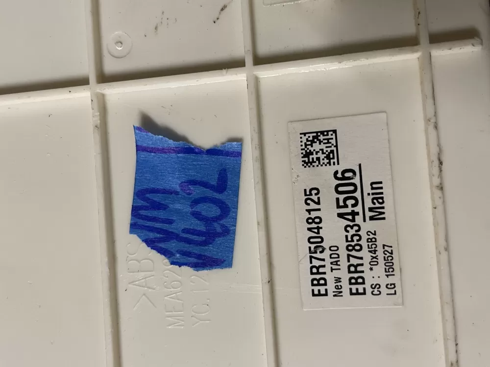 LG Kenmore EBR78534506 Washer Control Board AZ40880 | Wmv402