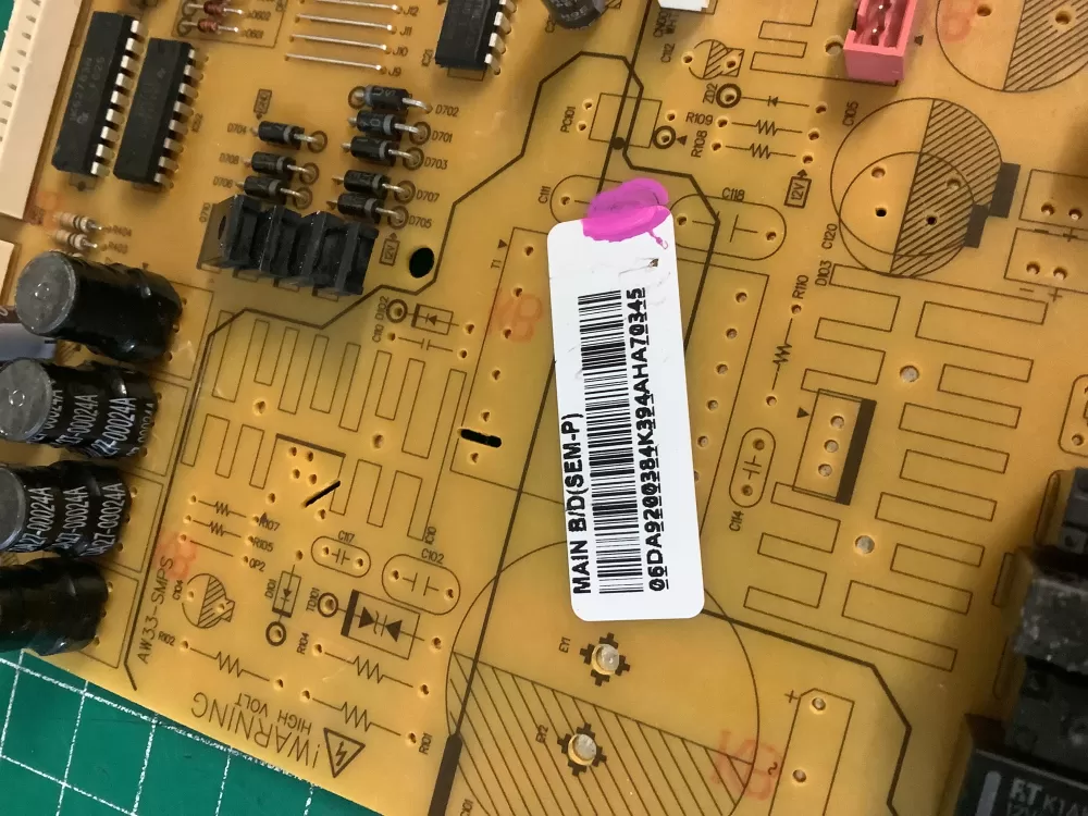 Samsung DA41-00384K Refrigerator Control Board AZ228039 | NR506