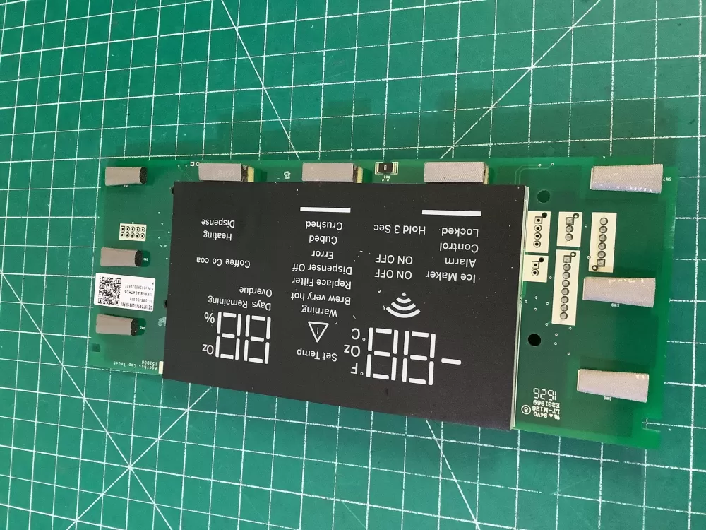 GE WG03F06117  197D8545G001  WG03F07218  WR55X26574 Refrigerator Display Board