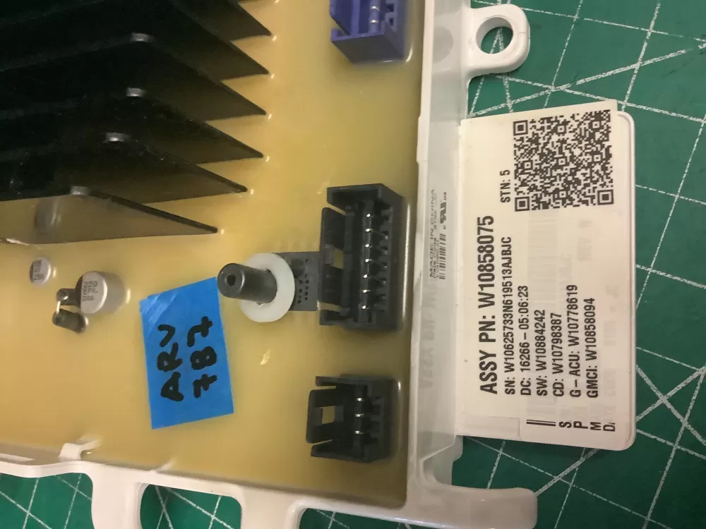 Maytag W10858075 W11024149 PS11770194 Washer Control Board AZ207610 | ARV787