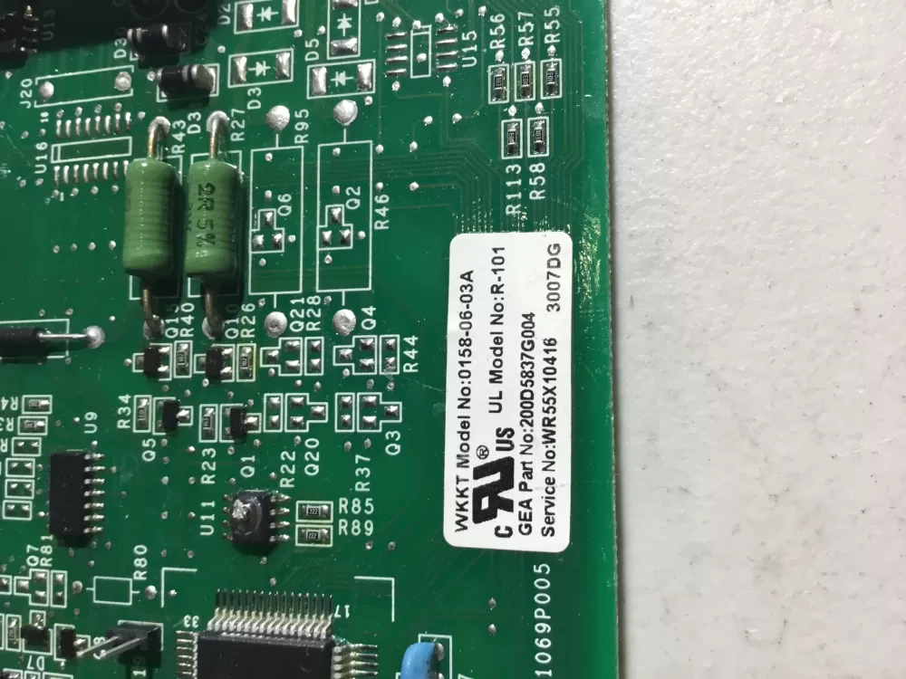 GE 200D5837G004 WR55X10942C Refrigerator Control Board AZ38018 | NR13