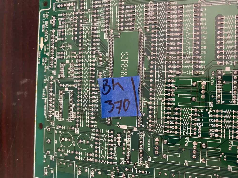 Samsung DA41 00596J Refrigerator Control Board AZ37081 | BK370