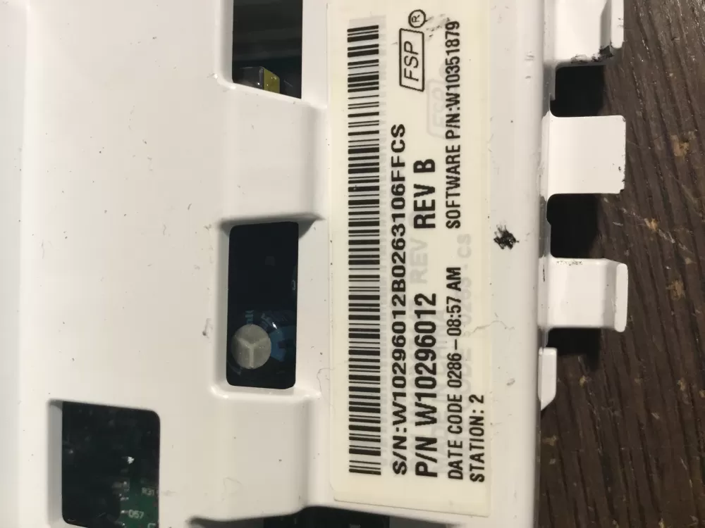 Kenmore W10296012 W10296097 W10393492 Washer Control Board AZ38975 | NR32