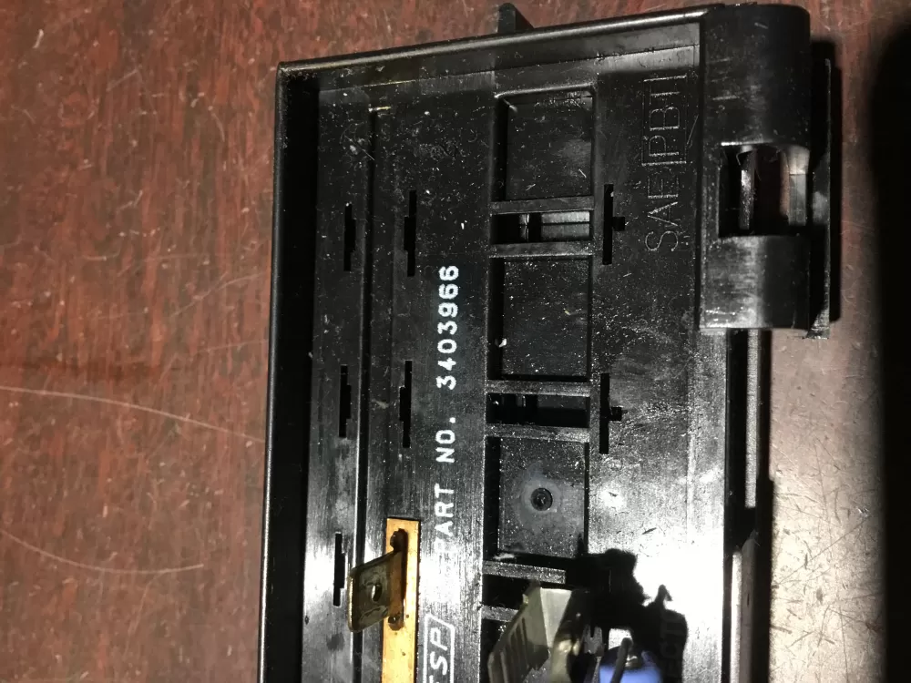 Whirlpool Kenmore Sears 3403966 Dryer Control Board Switch AZ73772 | NR1874