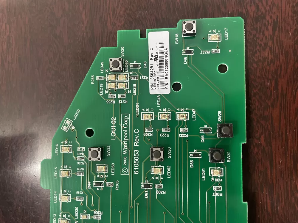 Whirlpool Maytag Kenmore Sears 8564291 Washer Control Board AZ47115 | KM600