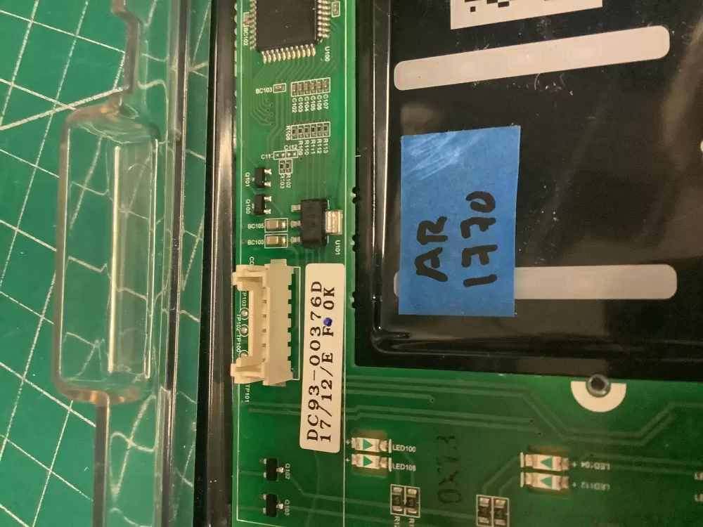 Samsung DC92-01607J DC94-06643A Dryer UI Control Board AZ205702 | AR1770