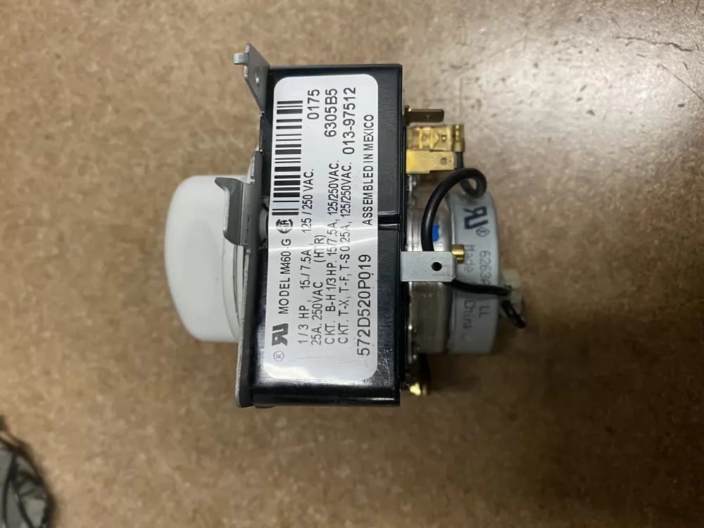 GE 572D520P019 WE4M189 Dryer Timer