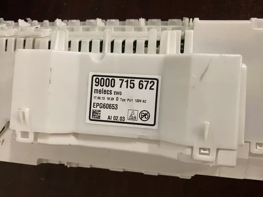 Bosch EPG60653 9000 715 672 Dishwasher Control Board Module AZ35167 | BK579
