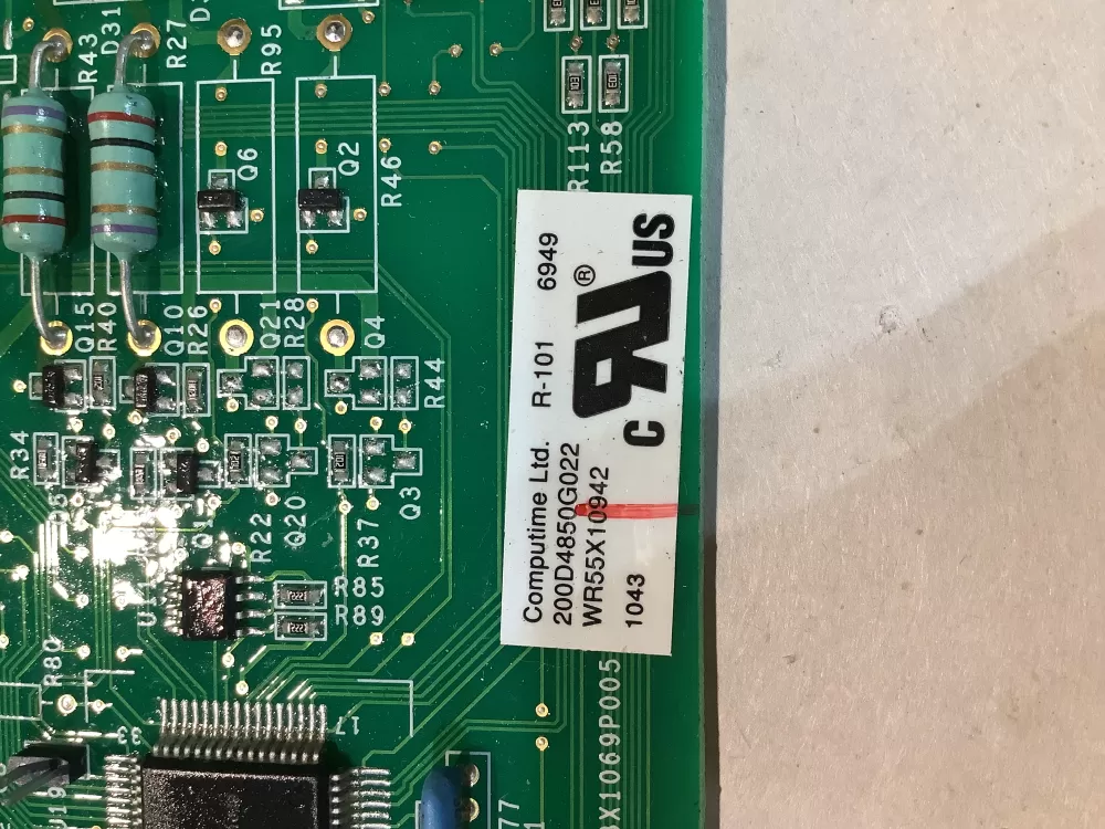 GE 200D6221G028 EBX1110P002 Refrigerator Control Board AZ148320 | BG2485