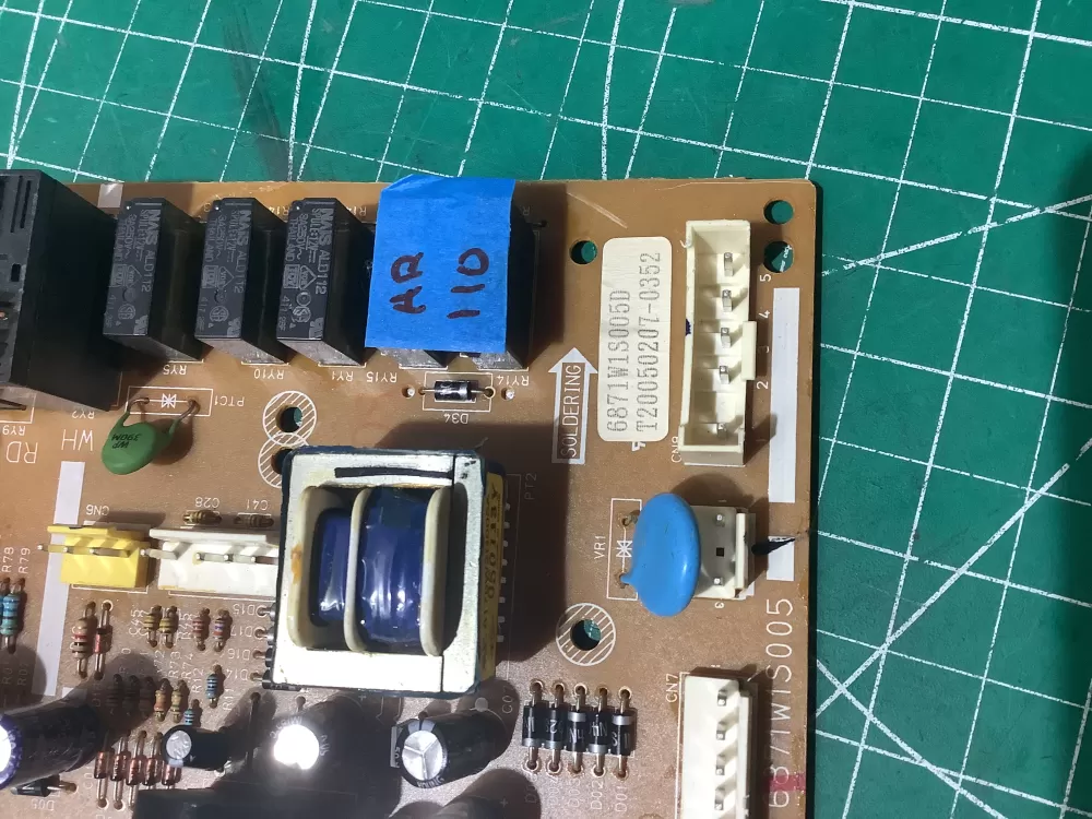 GE 6870W1A005A 6871W1S005D Microwave Control Board AZ195972 | AR110