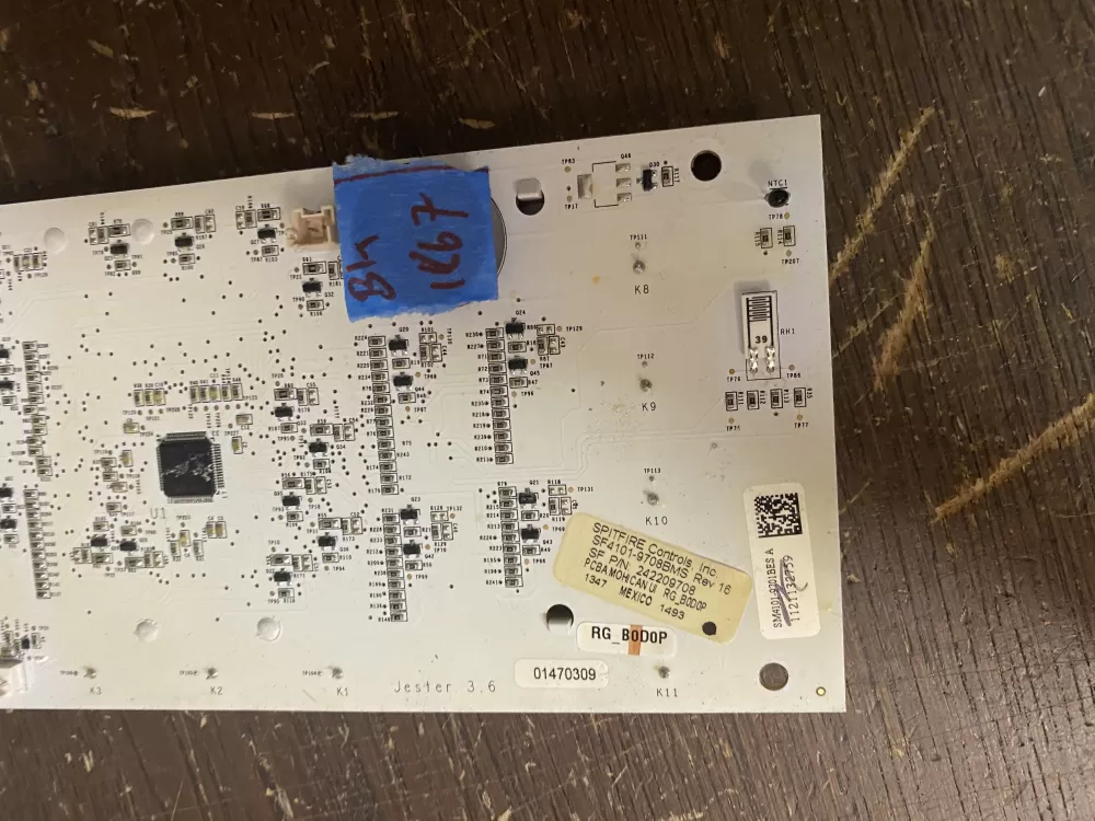 Frigidaire 242209708 Refrigerator Display Control Board AZ52481 | BK1867