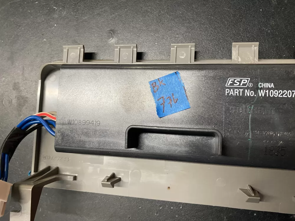 Kenmore W10922076 Refrigerator Control Board Dispenser AZ23747 | BK776