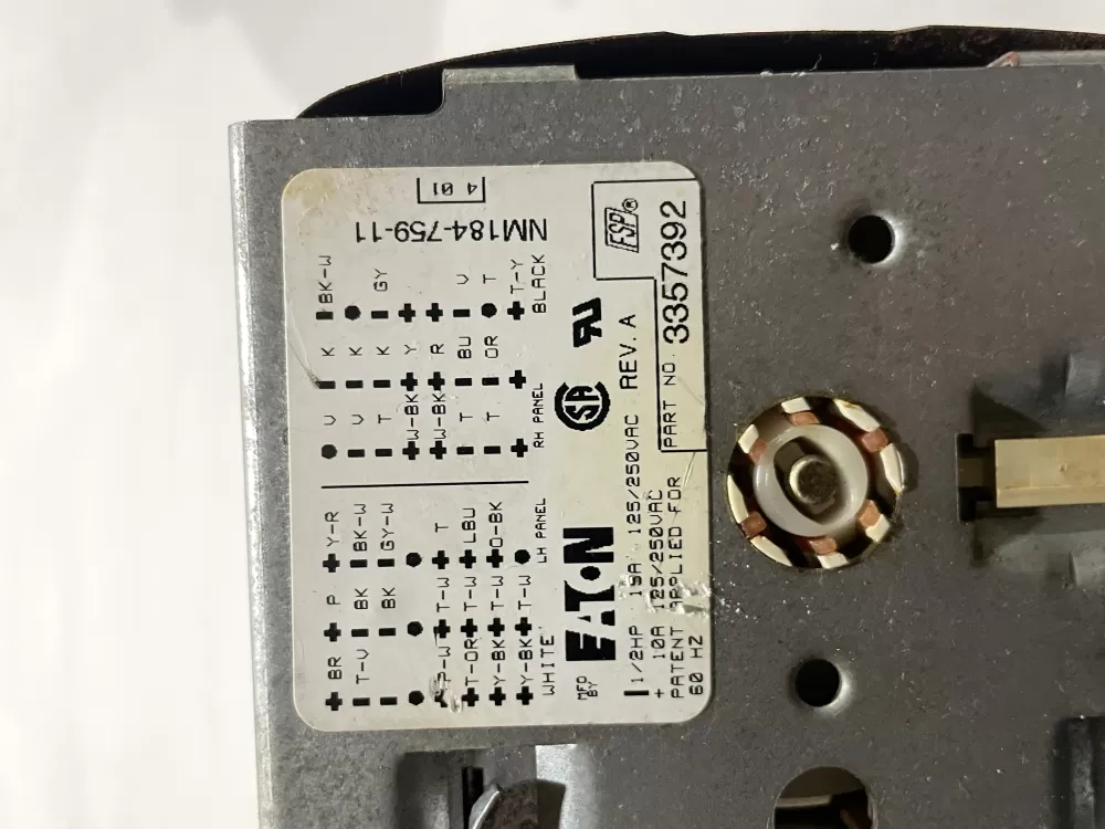 KENMORE WASHER TIMER 3357392 AZ184277 | Wm2518