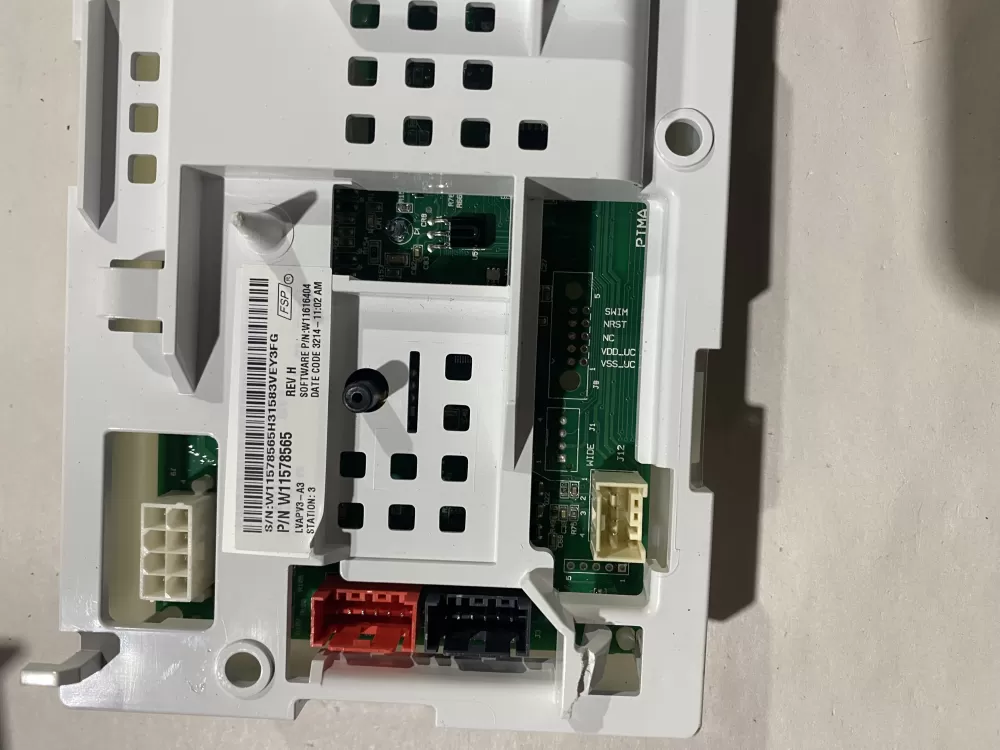 Whirlpool  KitchenAid  Roper  Estate W11578565 W11603810 PS16744838 Washer Control Board